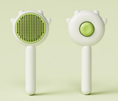 Savaime išsivalantis plaukų šalinimo šepetys naminiams gyvūnėliams, kačių šukos, šunų ir kačių viliojimo įrankiai, plaukus šalinantys priedai