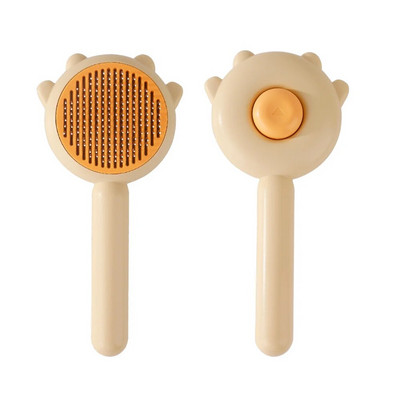 Self Cleaning Hair Remover Brush for Pets, Cat Comb, Dogs and Cats Grooming Tools, Dematting Accessories