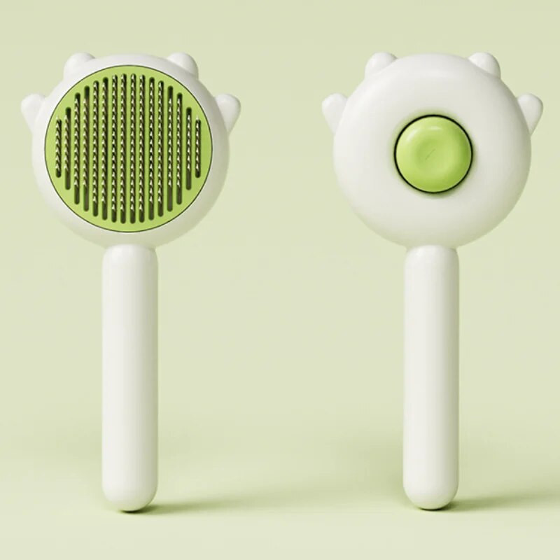 Savaime išsivalantis plaukų šalinimo šepetys naminiams gyvūnėliams, kačių šukos, šunų ir kačių viliojimo įrankiai, plaukus šalinantys priedai