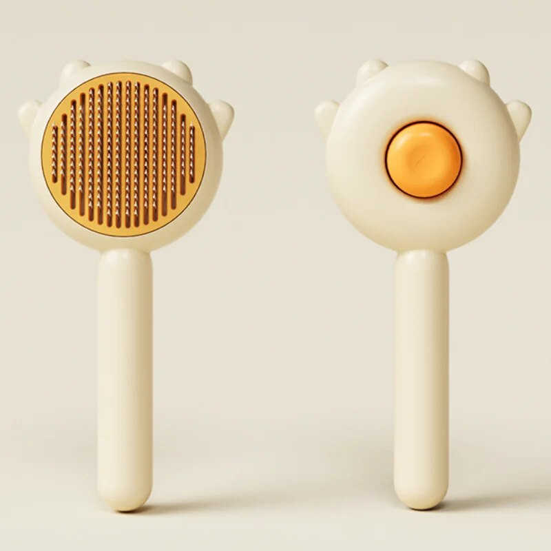 Savaime išsivalantis plaukų šalinimo šepetys naminiams gyvūnėliams, kačių šukos, šunų ir kačių viliojimo įrankiai, plaukus šalinantys priedai