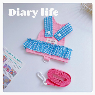 Naminių gyvūnėlių grotelių spalvos krūtinės juostelė Miela kepurė nuo saulės Drabužiai šunų katės vasariniai krūtinės dirželiai Trakciniai drabužiai Meškiukas Mažas šuns sijonas su dirželiu