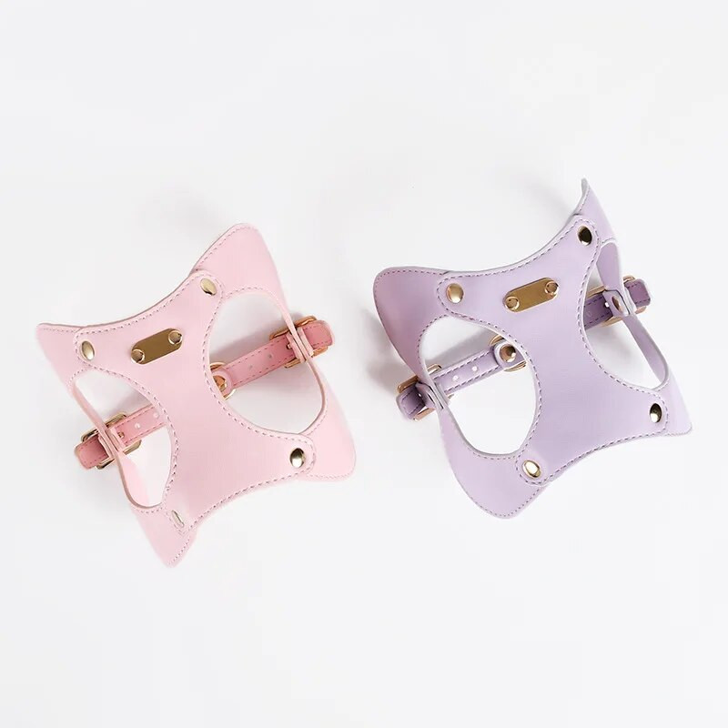 Puha PU bőr kutya macska hám póráz mosható készlet, állítható csat Teddy Bichon Frise kis kutyás kisállat kellékekhez