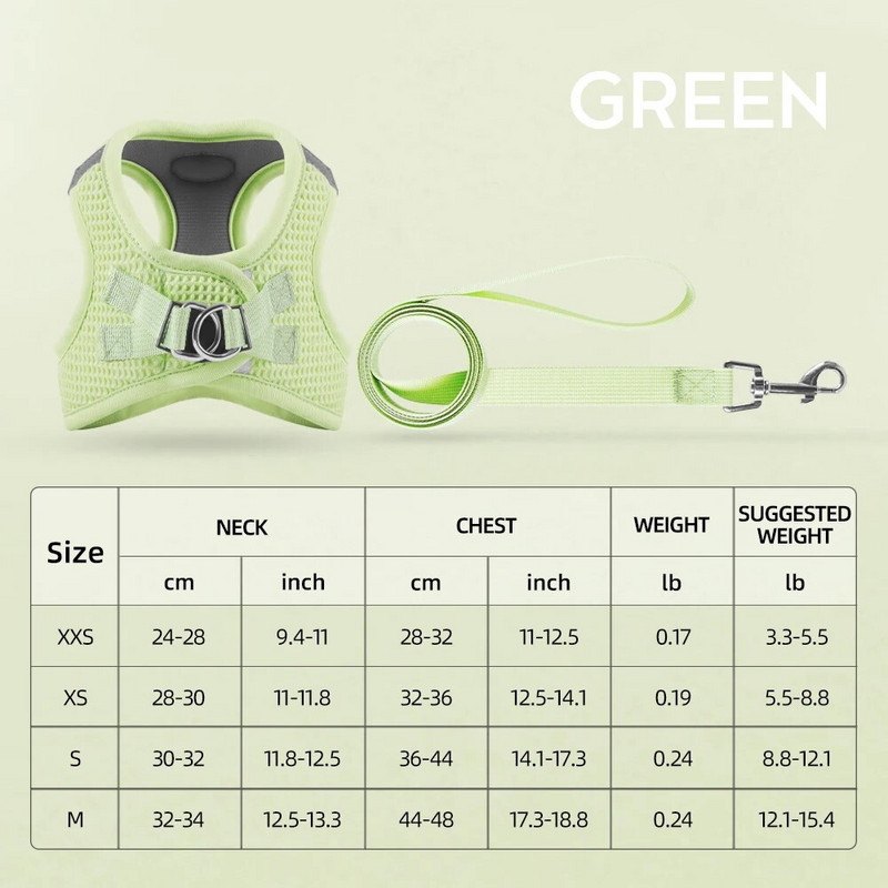 Postroj pre psa s vestou, bez ťahania, nastaviteľný reflexný priedušný vonkajší postroj pre psa, vesta pre malé psy