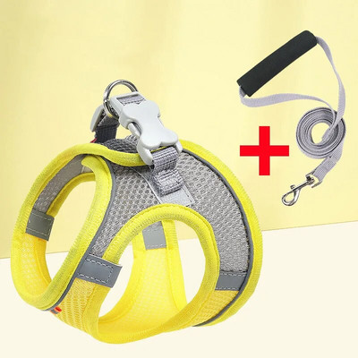 Koerte rakmed Vest Rind Kass Kaelarihmad Köis Väikesed koerad Helkur Hingav Reguleeritav Õues jalutamiseks Reisitarbed Lemmikloomatarbed