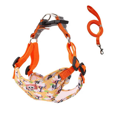 Reguliuojami diržai šuniui be įtempimo miela katė minkštų vaikščiojimo pavadėlių rinkinys augintinio šuns liemenės liemenė Teddy Beagle tinka mažiems ir med.