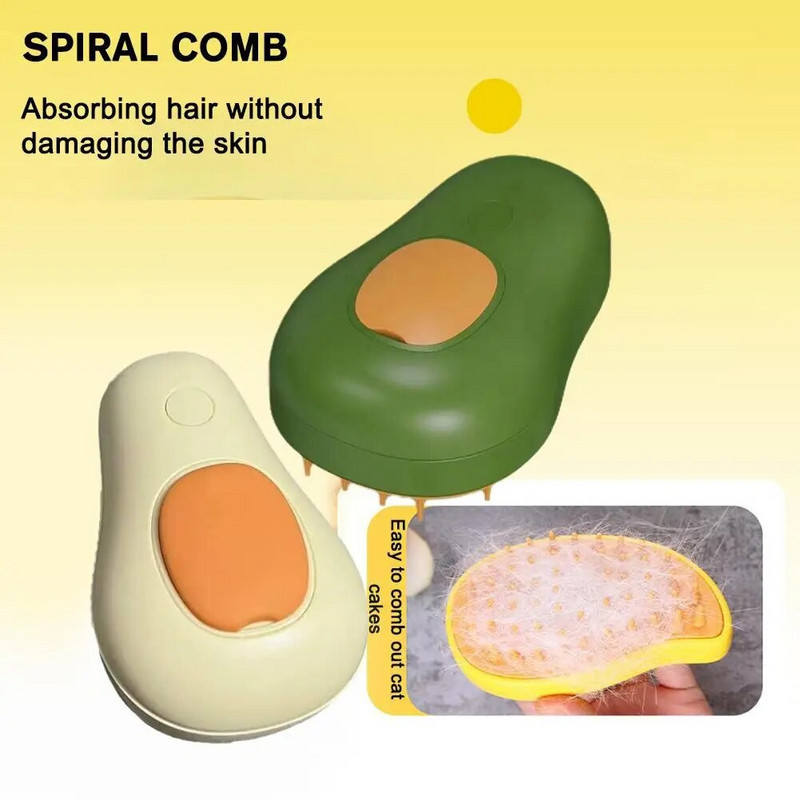 3-ühes elektripihustiga kamm kasside juukseharjad Kassi auruhari Auruline koerahari massaažiks Lemmikloomade hooldamiseks kammikarvaeemalduskammid