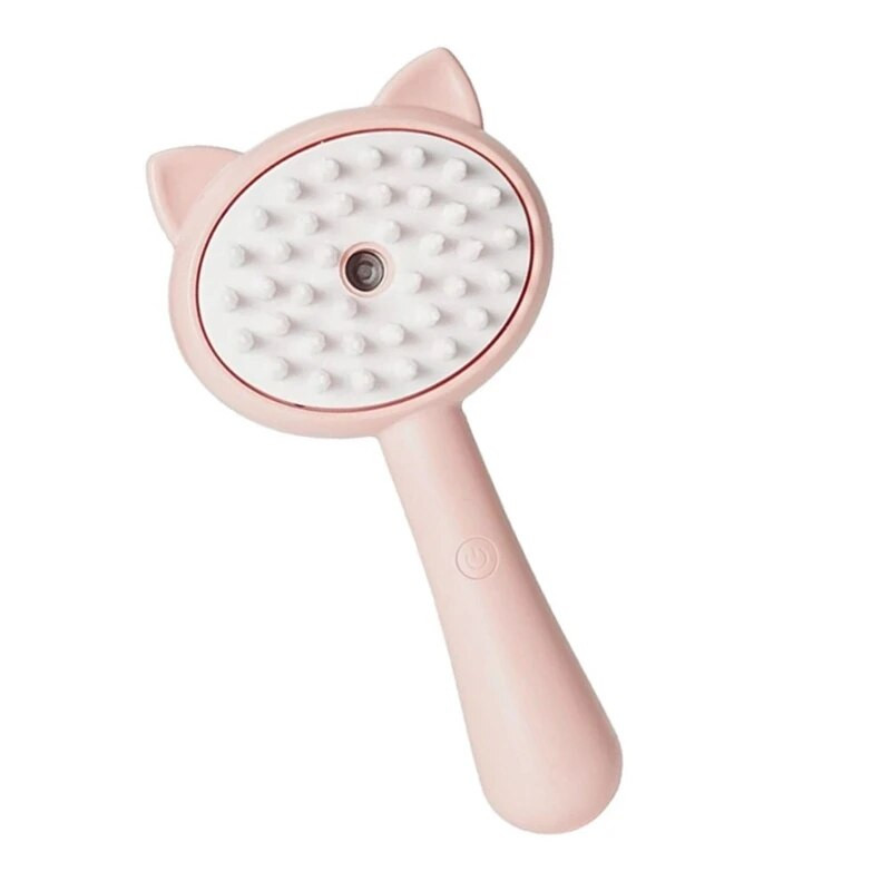 Kačių rūko šukos kirpyklų šepetys katėms / šunims rūko šepetys masažui, mazgų šalinimas ilgo ir trumpo plauko katėms 090C