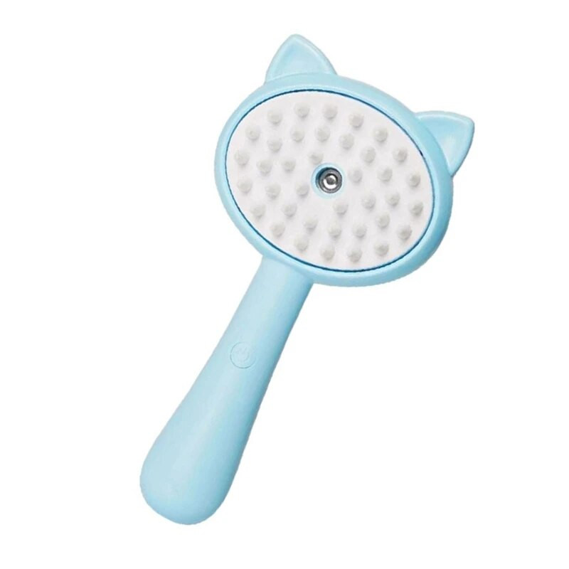 Kačių rūko šukos kirpyklų šepetys katėms / šunims rūko šepetys masažui, mazgų šalinimas ilgo ir trumpo plauko katėms 090C