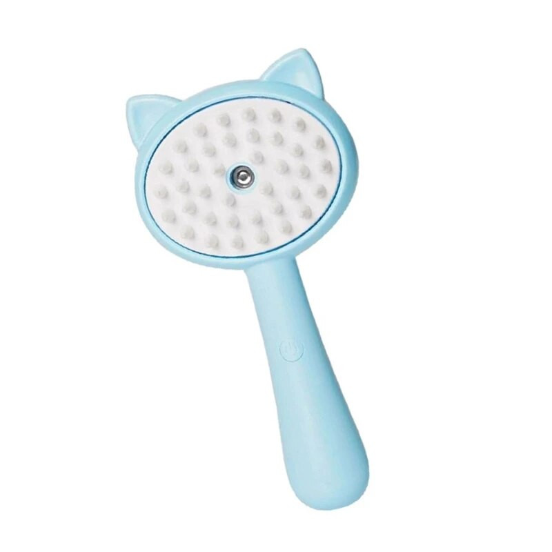 Kačių rūko šukos kirpyklų šepetys katėms / šunims rūko šepetys masažui, mazgų šalinimas ilgo ir trumpo plauko katėms 090C