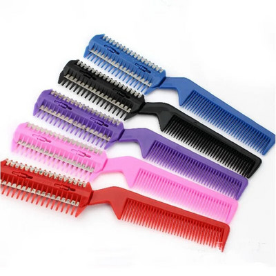 Cat Comb Pet Hair Trimmer Cutting Cut Dog Cat with 2 Blades Grooming Razor Thinning Hairbrush Comb Products for Cats