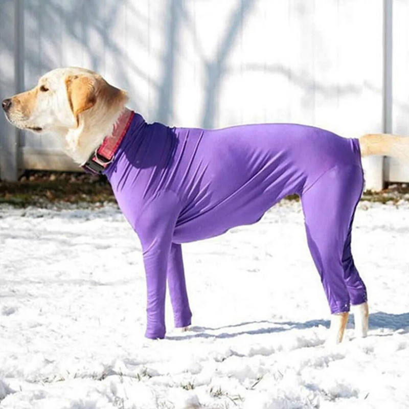 „Dog Onesie“ drabužiai, slinkantys šunų plaukai namuose Kelionės automobiliu Nerimą raminantys marškinėliai Chirurgija Atgaivinantis kūno kombinezonas dideliems šunims