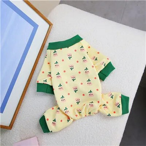 Ribad Koer Kassi Pidžaama Strips Hoodie Jumpsuit väikestele koertele Bichon Talvised Lemmikloomariided Must Oranž Pikkade Varrukatega Kutsika Pidžaama XL