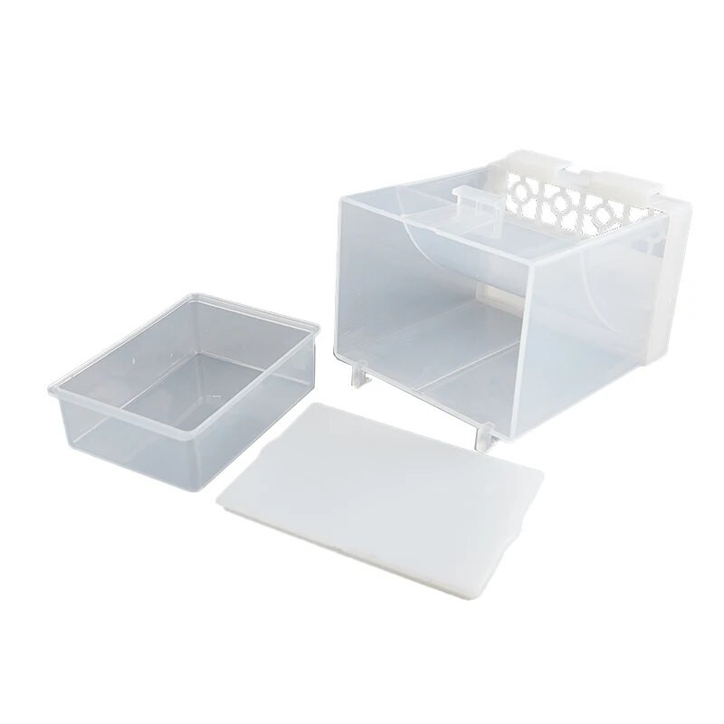 Nuimamas lesyklėlė naminių paukščių konteineris Papūgos pakabinamas automatinis lesyklėlis paukščių lesyklėlė narvas pakabinamas tiektuvas