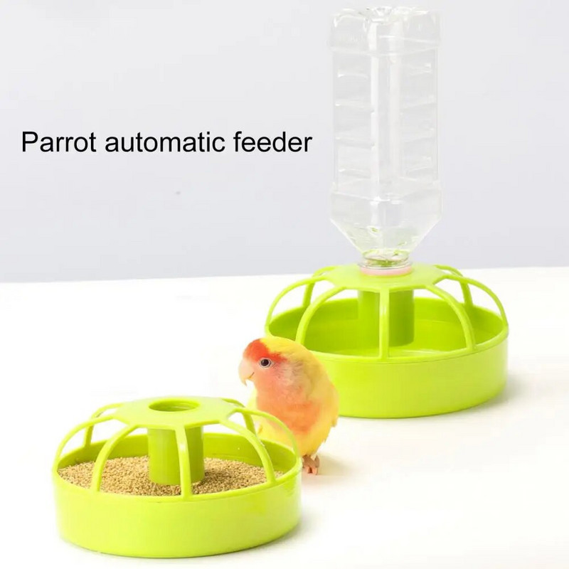 Cutie de hrănire pentru hrănitor pentru păsări Accesorii pentru animale de companie Scop Opt grilă Capacitate mare Pui, păsări, Papagal