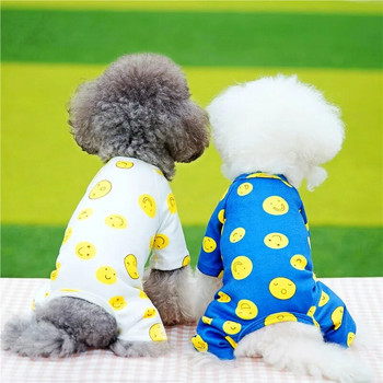Χειμερινά ζεστά ρούχα για σκύλους κατοικίδιων ζώων για μικρά σκυλιά Χαριτωμένα κινούμενα σχέδια για σκύλους μόδας φόρμες για κουτάβια Μαλακές πιτζάμες γάτας Ρούχα Chihuahua