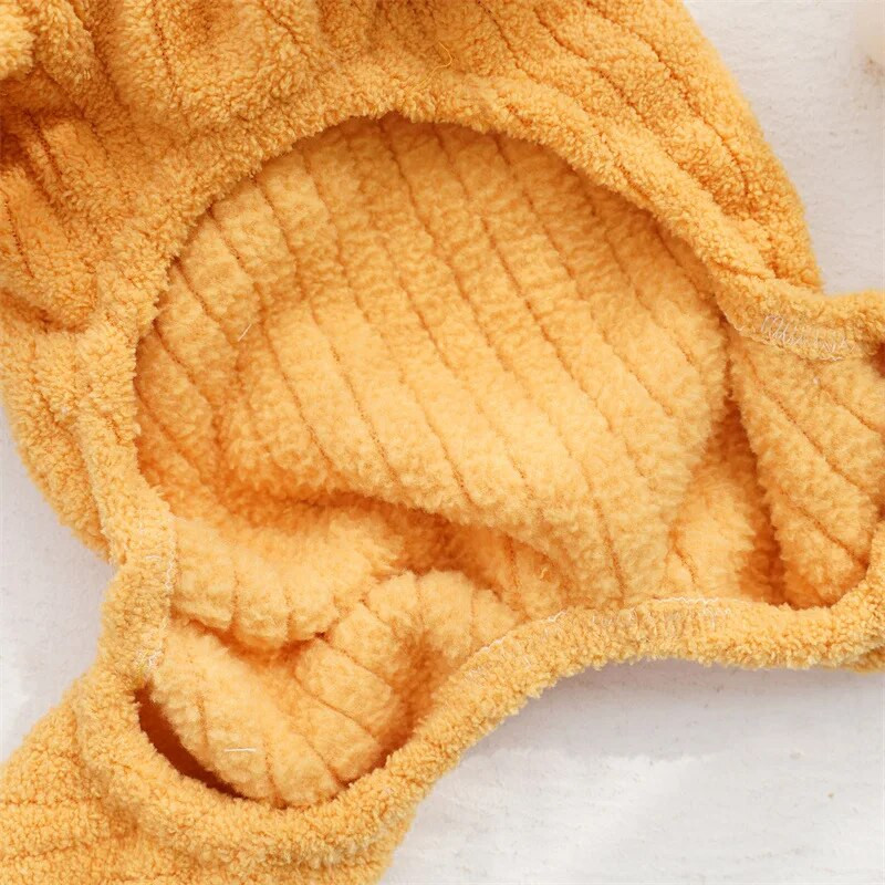 Zimski kombinezon za pse Jednobojna odjeća za kućne ljubimce za male srednje pse Pidžama za pse od flisa Onesie Odjeća za spavanje Odjeća za štene Pidžama Odijelo L