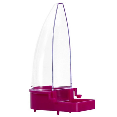 Papagájetető madárvíz-adagoló doboz, szivárgásmentes, automatikusan áramló madarak tápláléktartálya Könnyen telepíthető kisállat madarak ketrectartozékai B03E