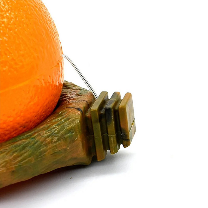 1 DB Papagáj etetőtál bilincstartóval Kreatív Gyümölcsforma Kisállat madarak Étel edény Papagájok Ketrec Kiegészítők Itató etető