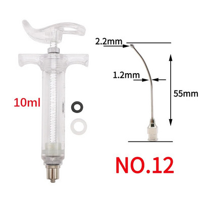 Etetési tenyésztési szondás terménytű papagáj galamb madár baromfi etető injekciós szerelvények 10 ml/20 ml madarak etetésére szolgáló fecskendők