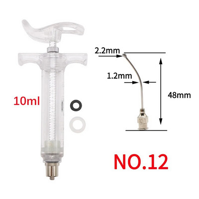 Etetési tenyésztési szondás terménytű papagáj galamb madár baromfi etető injekciós szerelvények 10 ml/20 ml madarak etetésére szolgáló fecskendők