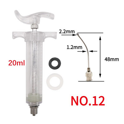 Etetési tenyésztési szondás terménytű papagáj galamb madár baromfi etető injekciós szerelvények 10 ml/20 ml madarak etetésére szolgáló fecskendők