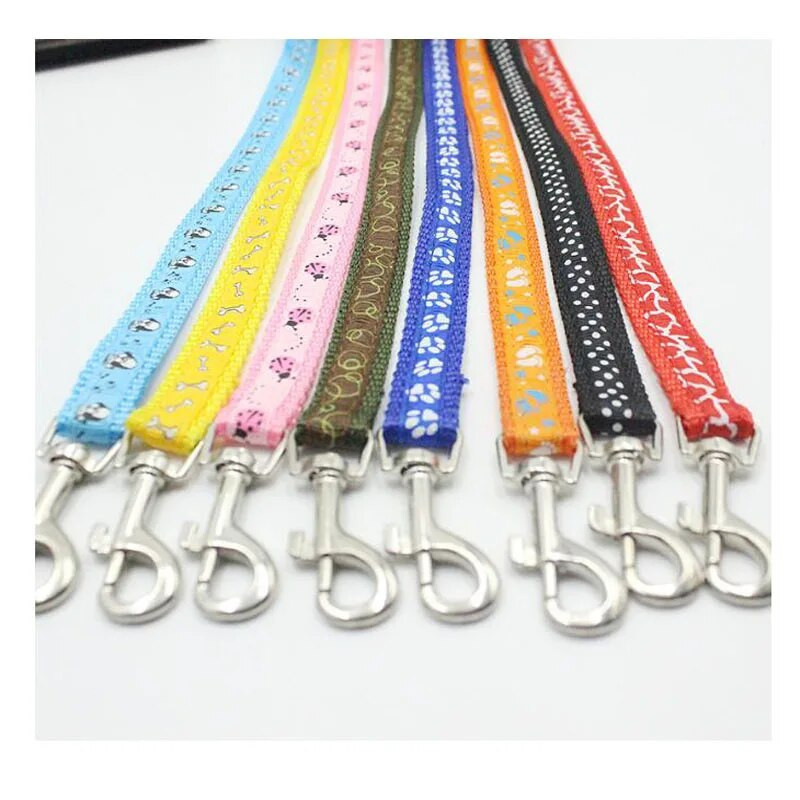 Ρυθμιζόμενο νάιλον γιλέκο και σετ λουριών για μικρούς σκύλους, λουρί για περπάτημα κατοικίδιων σε εξωτερικό χώρο, μπλε και ροζ