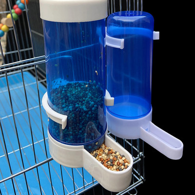 1 PC Plastic Pet Bird Automatic Waterer Parrot Feeding Tool Birdcage Pigeon Automatic Feeder Safe and Practical Bird Supplies