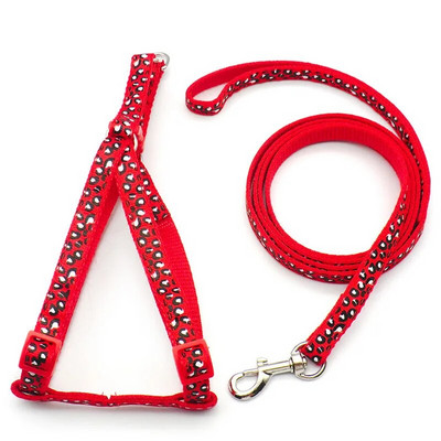 Madingi mažo šuns katės diržai pavadėlis reguliuojamas liemenės antkaklis šuniukas vaikščiojantis lauke čihuahua terjeras Šnaucerių šunų priedai