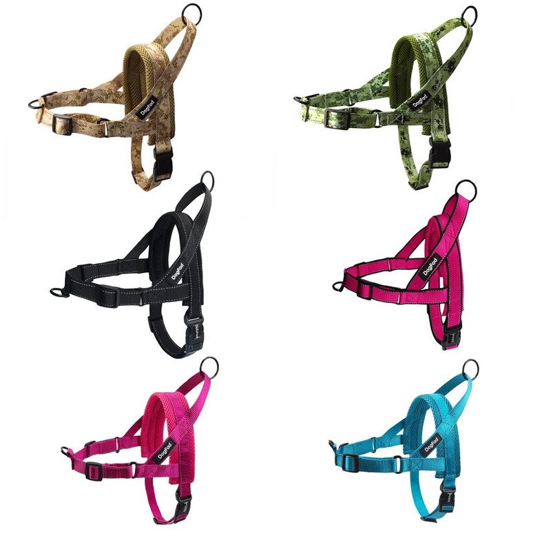 Ērti ieslēdzamas un izslēdzamas suņu siksnas, regulējamas vidēji lieliem suņiem, atstarojoša bezvelkas treniņveste mājdzīvnieku suņu pastaigu siksnām