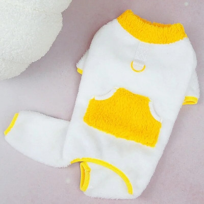 Kawaii šunų kombinezonas žiemos šuniukų naktiniai marškinėliai Onesies Šilti šunų drabužiai Mieli kačių kombinezonai Pet Pižama Čihuahua Drabužiai šunims Priedai