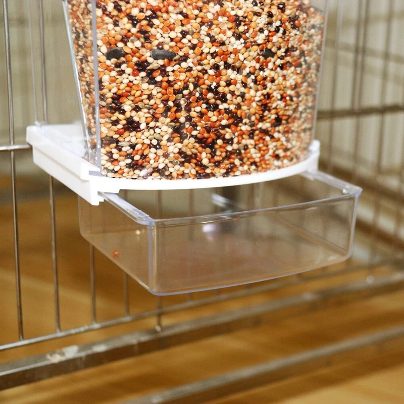 SWEETHOME PET madáretető rendetlen automata papagáj etető átlátszó eleségtartó madárketrec Kiegészítők kis madaraknak