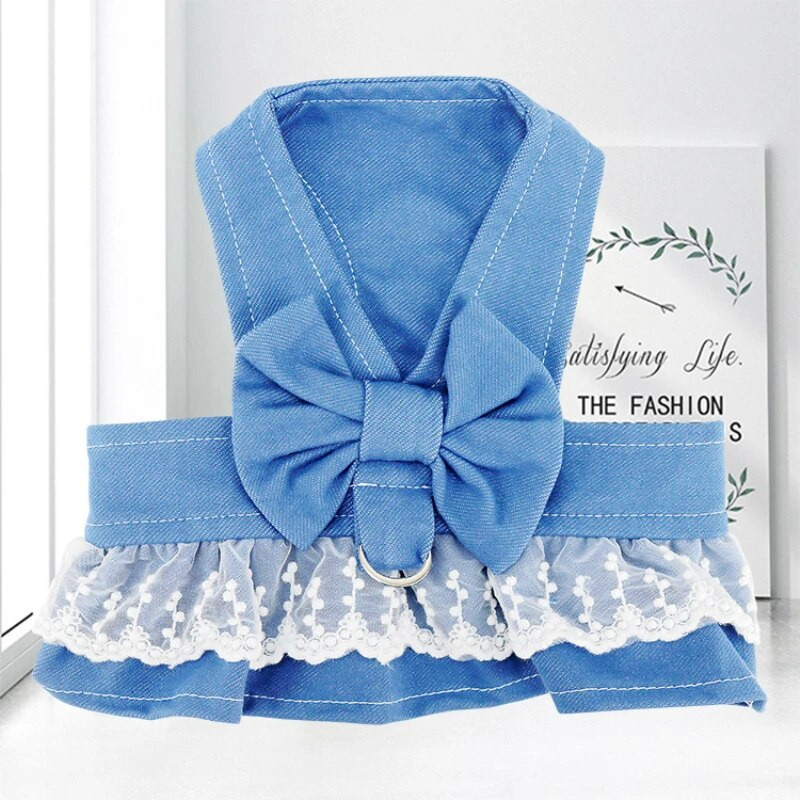 Šunų pakinktai Liemenė Vasariniai naminių gyvūnėlių drabužiai šunų drabužiai Drabužiai Šuniukas Mažo šuns kostiumas Jorko bišono pudelis šnauceris naminiams gyvūnėliams