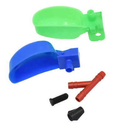 5 vnt. 10 mm paukščių šėrimo reikmenys putpelių vandens geriamasis dubuo vištiena putpelių balandžių paukščių pakabos gėrimo fontanas