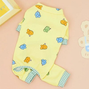 Šiltas šunų kombinezonas pižama, gyvūnų raštas, naminių šunų drabužiai, šuniukų katės pižamos, sportinis kostiumas mažiems šunims, chiwawa kombinezonas naminiams gyvūnėliams XL