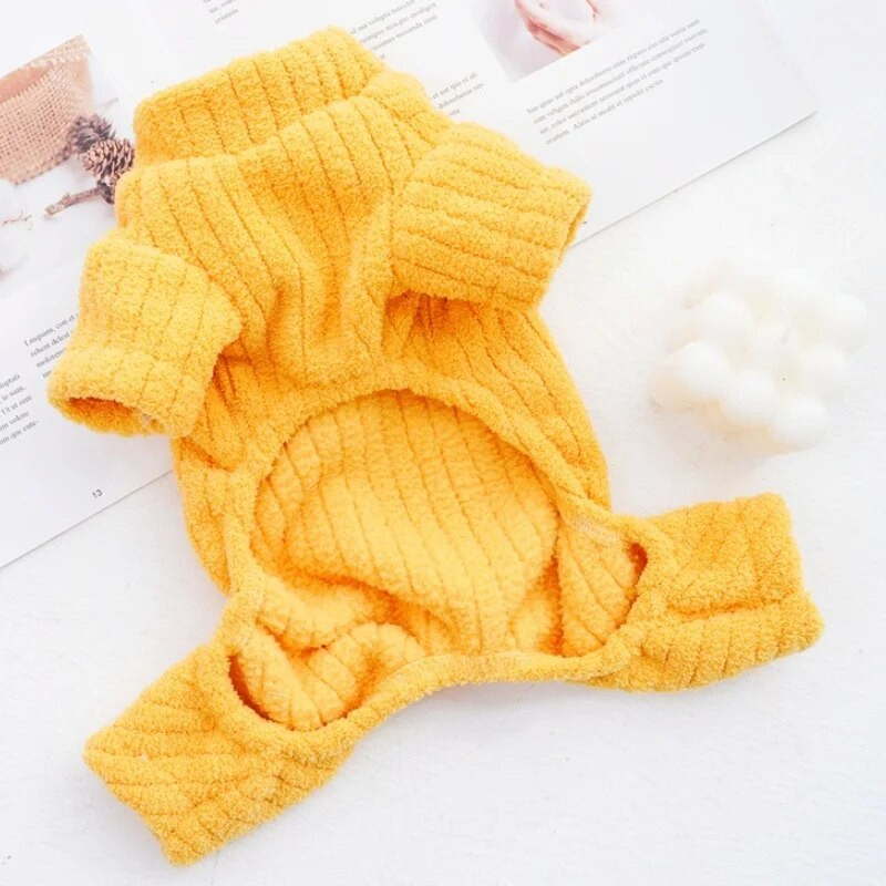 Žieminiai šunų kombinezonai Prabangūs naminių šunų kombinezonai Šilti šuniuko pižama Mieli solidūs kačių kombinezonai Naminių gyvūnėlių kostiumai Prancūzų buldogų šunų drabužiai