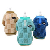 Fleece Dog Hoodie Žieminiai naminių šunų drabužiai mažiems šunims šuniuko kailio apranga Minkšta Ropa Perro Prancūzų buldogų apranga šunims Mopsas