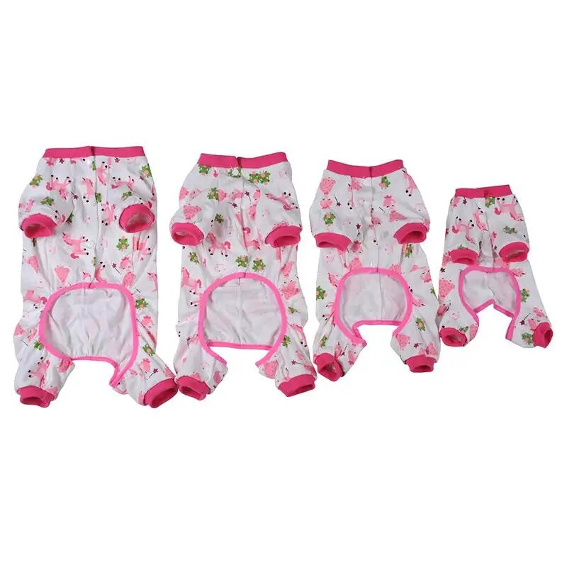 Kutya kombik Ruhák kutyáknak Pamut kutya pizsama ruhák York kutyáknak Őszi ruha kölyök hálóruha kölyökkutyának #AO