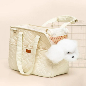 Τσάντα μεταφοράς κατοικίδιων σε εξωτερικό χώρο Κουτάβι Cat One Shoulder Backpack S/L Size Mesh Soft Comfort Sling Handbag Dogs Carriers Προϊόντα ταξιδιού