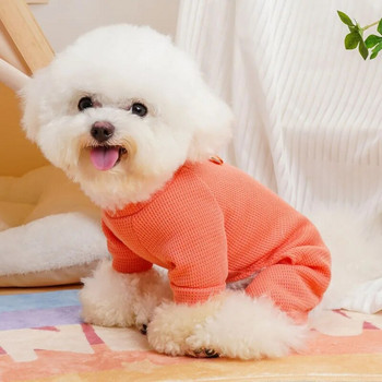 Кучешка пижама с плодов модел, гащеризон, бонбонен цвят, дрехи за домашни кучета, кученца, суичър с 4 крака, есен, зима, XXL