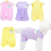 Mieli naminių šunų apklotai Vasariniai šunų kombinezonai pižamos liemenės Sportinis kostiumas mažiems vidutiniams šunims Čihuahua šuniuko katės apvyniojimas pilvo pižamos XXL