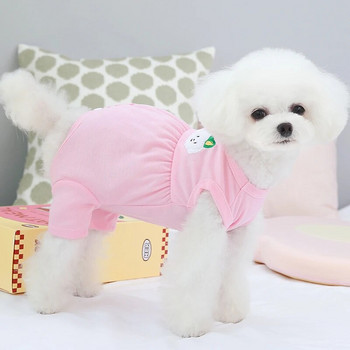 Cute Pet Dog Cothes Summer Dog Jumpsuit Πυτζάμες Γιλέκα Φόρμα για μικρομεσαίους σκύλους Chihuahua Puppy Cat Wrap Belly Pijamas XXL