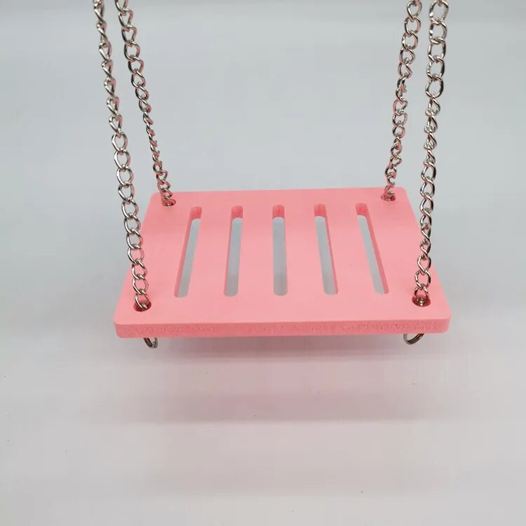 Hračky pre škrečky Hojdačka Hojdačka Lezenie Odstraňovač nudy Hračka pre malé zvieratá DIY Príslušenstvo pre klietku pre škrečky Hračka pre vtáky a papagáje