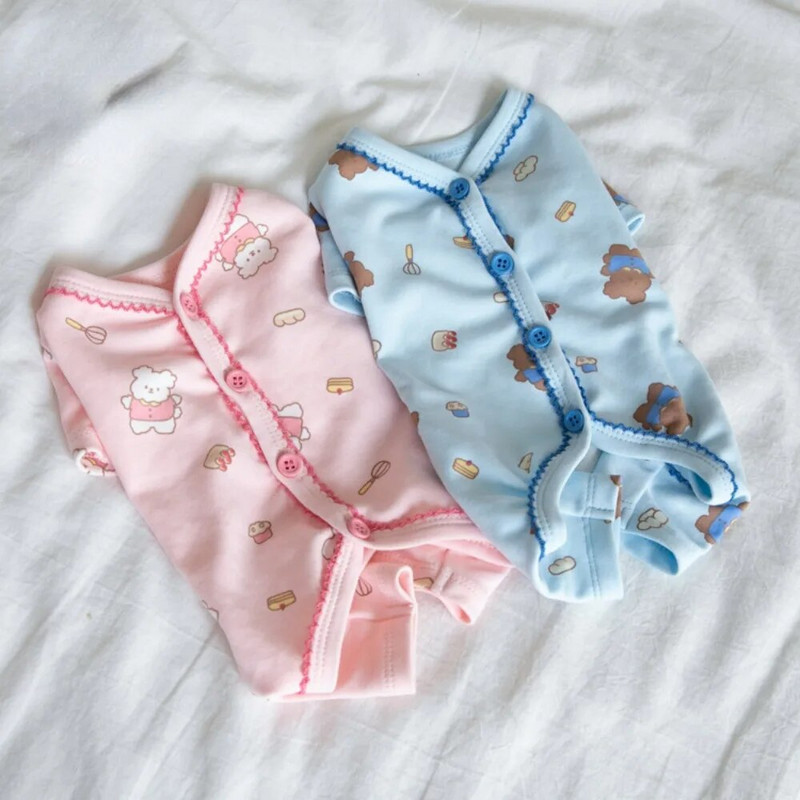 1Rudens ir žiemos medvilnė keturkojų namų apvyniojama pilvo rūbai šuniui šuniui katei mamai šuniui porai miegui augintinio drabužiai