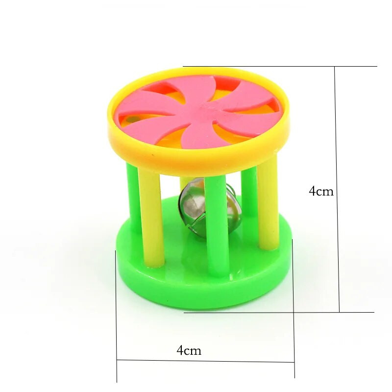 Madárjáték labda csengővel Madárkellékek Háziállat-képző felszerelés Papagájjáték