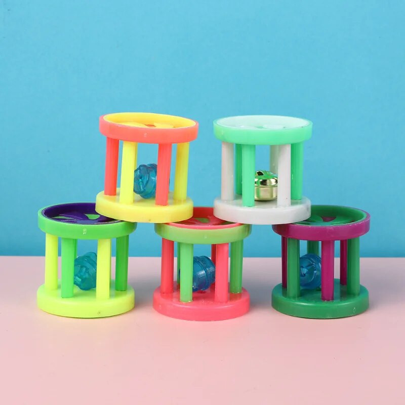 Madárjáték labda csengővel Madárkellékek Háziállat-képző felszerelés Papagájjáték