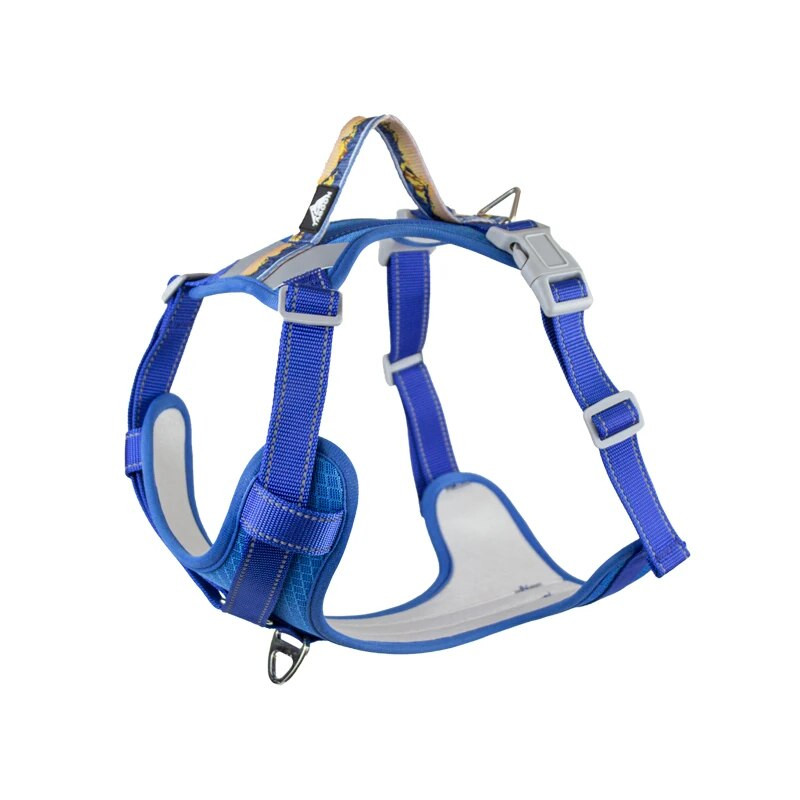 Vaikščiojantis mažas didelis treniruočių nailono reguliuojama liemenė šviesą atspindinti naminis šuo vidutinė rankena didelis dirželis be įtempimo liemenė reguliuojama