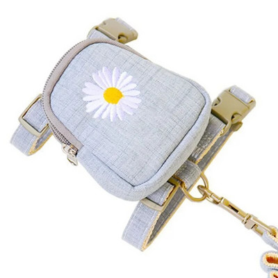 Kisállat macska hátizsák D-gyűrűs pórázzal, pánttal Póráz Hordtáska kis kutya macskáknak Utazás Kemping Túrázás