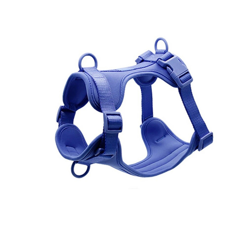 Ham ușor pentru vestă pentru câini, cu ham moale și confortabil, reglabil, cu plasă respirabilă, pentru câini mici, mijlocii mari, care se plimbă
