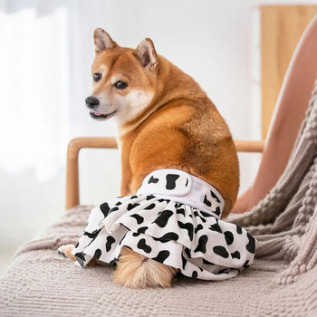 Επαναχρησιμοποιήσιμες πάνες για θηλυκά σκυλιά Φυσιολογικά γυναικεία κιλότα Εσώρουχα Πάνες για σκύλους Σορτς για κατοικίδια κατοικίδια έμμηνο ρύση Ρούχα για κουτάβι