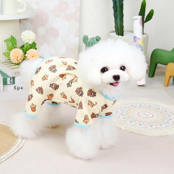 Φθινοπωρινά ρούχα για σκύλους για μικρά σκυλιά Μόδα φόρμες για σκύλους Χαριτωμένα κατοικίδια κουτάβια πιτζάμες μαλακές φόρμες για γάτες Ρούχα για κατοικίδια Ρούχα Chihuahua